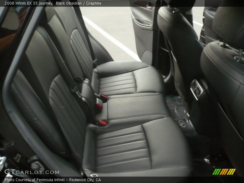 Black Obsidian / Graphite 2008 Infiniti EX 35 Journey