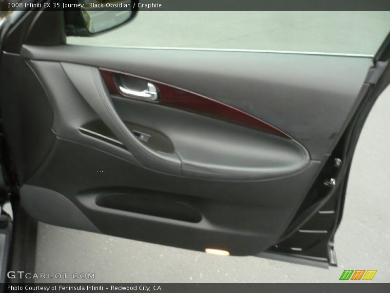 Black Obsidian / Graphite 2008 Infiniti EX 35 Journey
