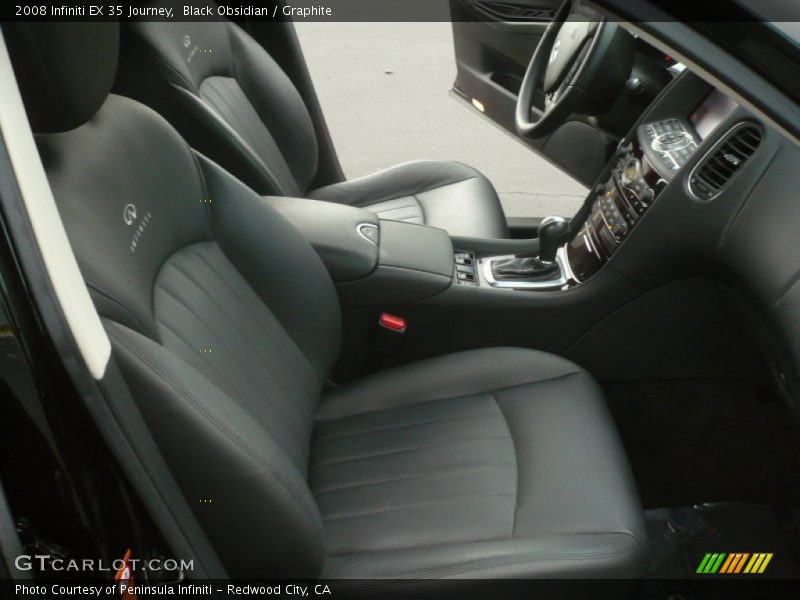 Black Obsidian / Graphite 2008 Infiniti EX 35 Journey