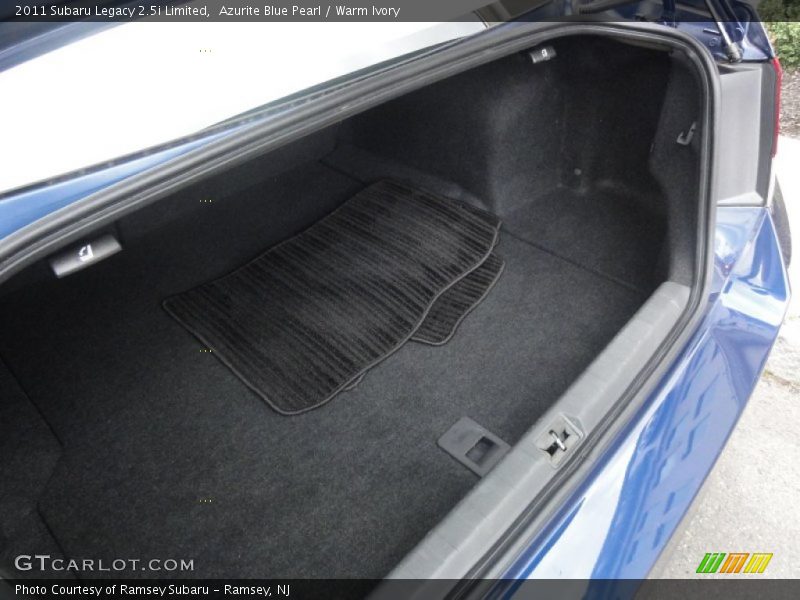 Azurite Blue Pearl / Warm Ivory 2011 Subaru Legacy 2.5i Limited