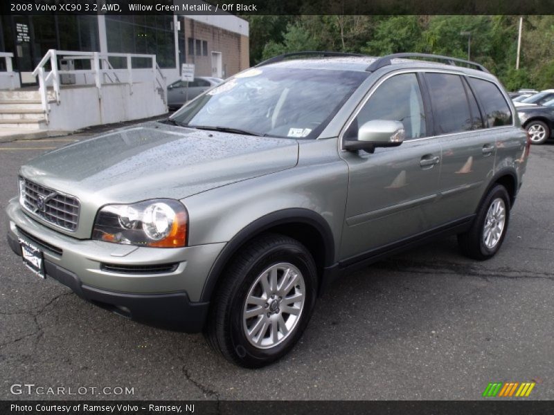 Willow Green Metallic / Off Black 2008 Volvo XC90 3.2 AWD