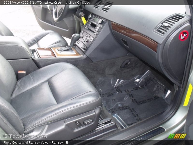 Willow Green Metallic / Off Black 2008 Volvo XC90 3.2 AWD