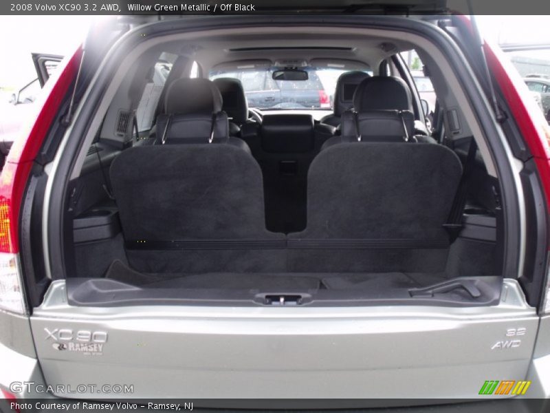 Willow Green Metallic / Off Black 2008 Volvo XC90 3.2 AWD