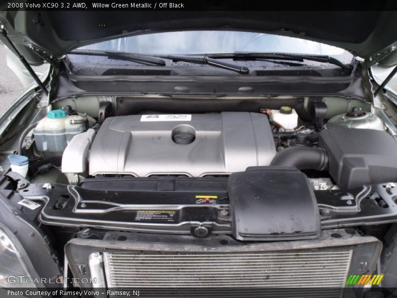 Willow Green Metallic / Off Black 2008 Volvo XC90 3.2 AWD
