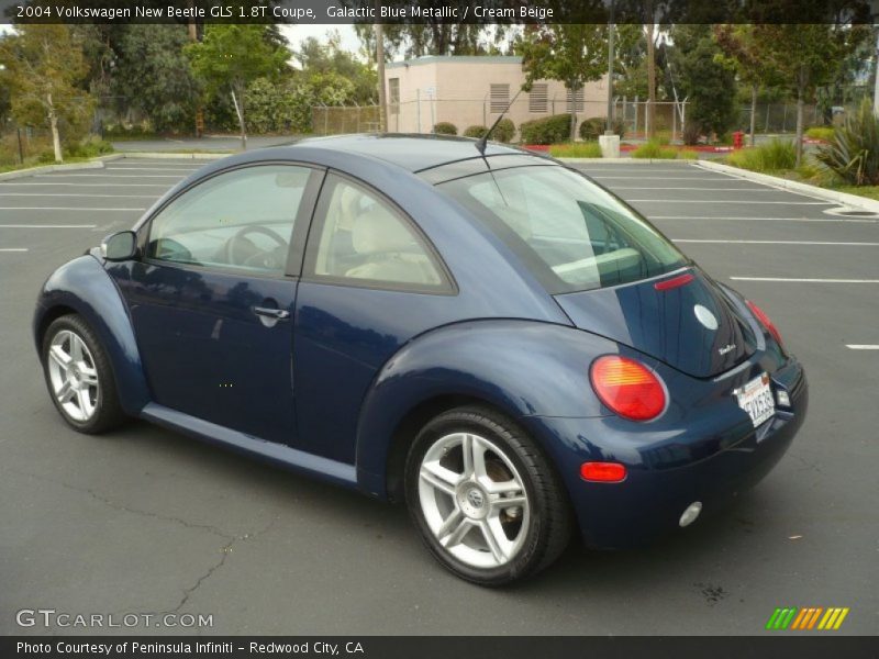 Galactic Blue Metallic / Cream Beige 2004 Volkswagen New Beetle GLS 1.8T Coupe