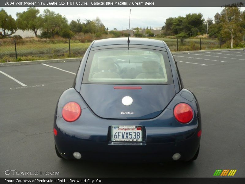 Galactic Blue Metallic / Cream Beige 2004 Volkswagen New Beetle GLS 1.8T Coupe