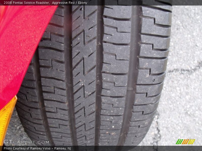 Aggressive Red / Ebony 2008 Pontiac Solstice Roadster