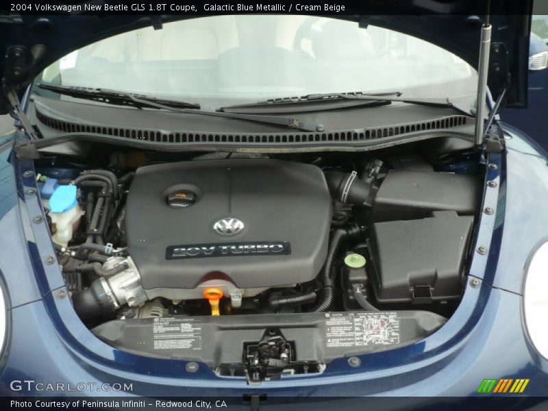  2004 New Beetle GLS 1.8T Coupe Engine - 1.8 Liter Turbocharged DOHC 20-Valve 4 Cylinder