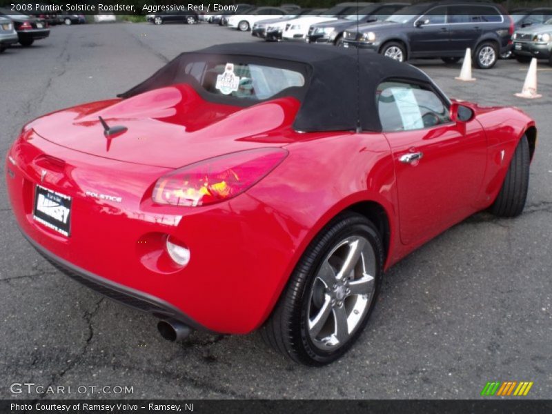 Aggressive Red / Ebony 2008 Pontiac Solstice Roadster
