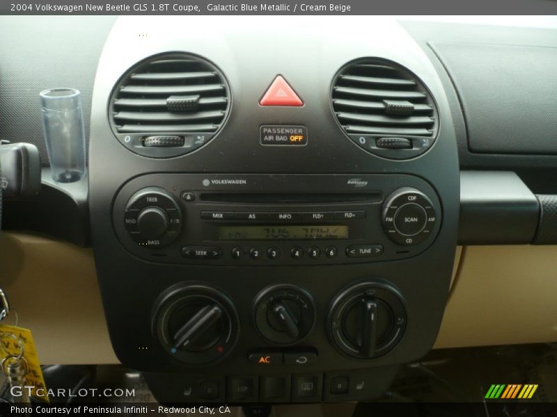 Controls of 2004 New Beetle GLS 1.8T Coupe