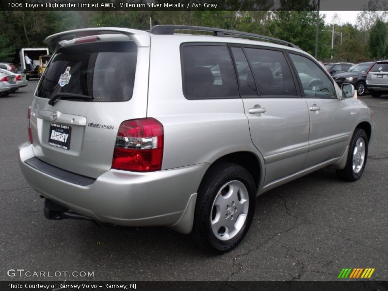 Millenium Silver Metallic / Ash Gray 2006 Toyota Highlander Limited 4WD