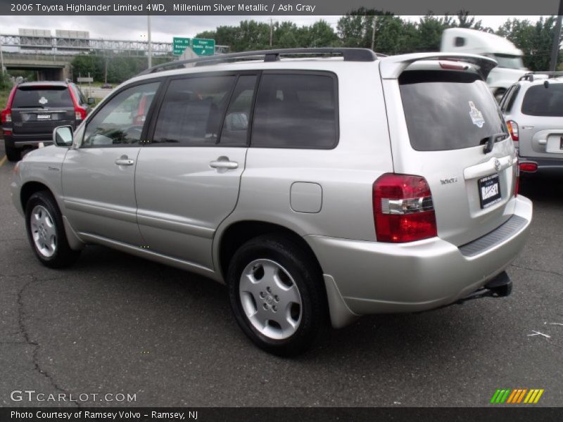 Millenium Silver Metallic / Ash Gray 2006 Toyota Highlander Limited 4WD