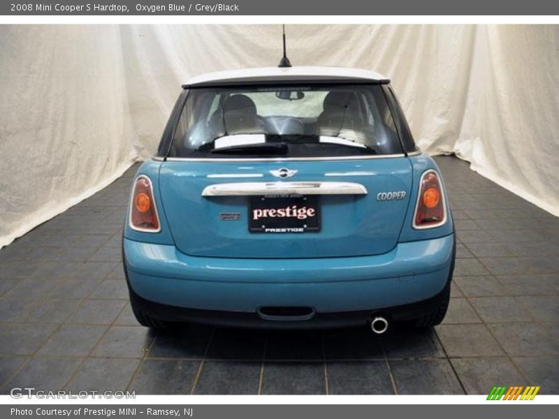 Oxygen Blue / Grey/Black 2008 Mini Cooper S Hardtop