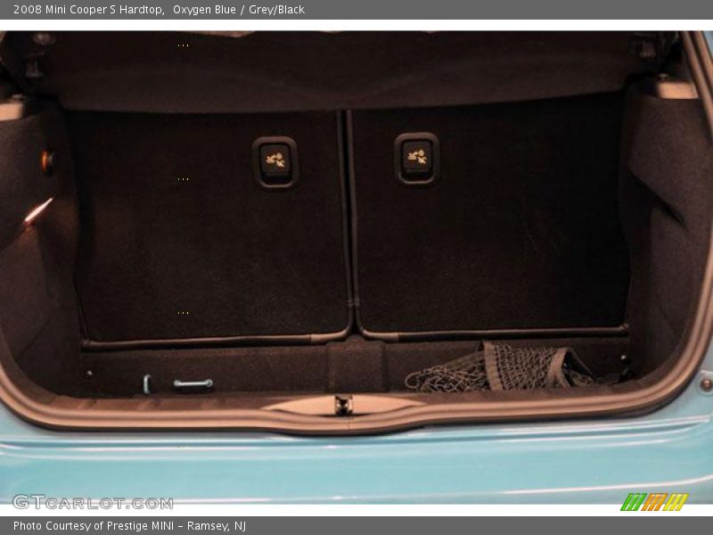 Oxygen Blue / Grey/Black 2008 Mini Cooper S Hardtop