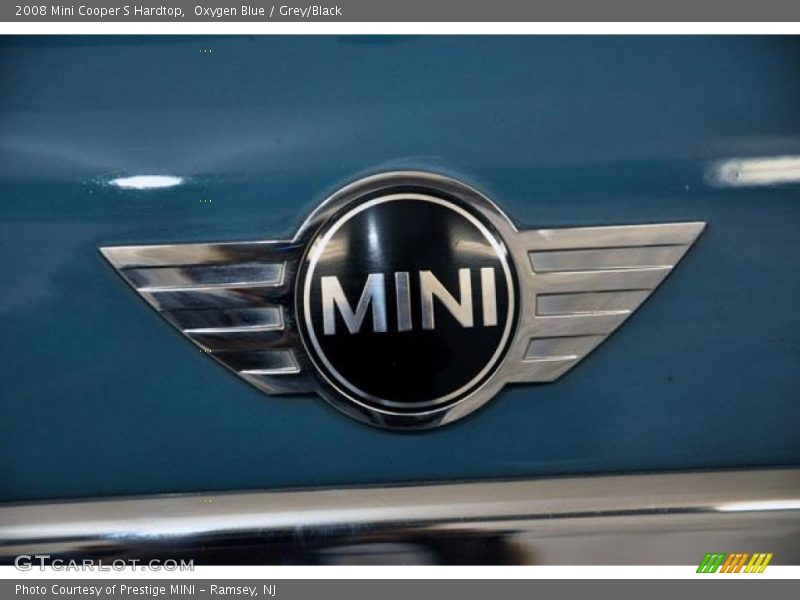 Oxygen Blue / Grey/Black 2008 Mini Cooper S Hardtop