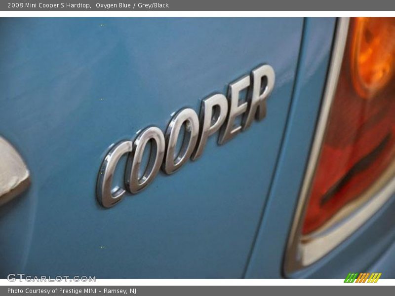 Oxygen Blue / Grey/Black 2008 Mini Cooper S Hardtop