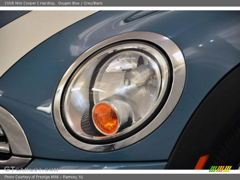 Oxygen Blue / Grey/Black 2008 Mini Cooper S Hardtop