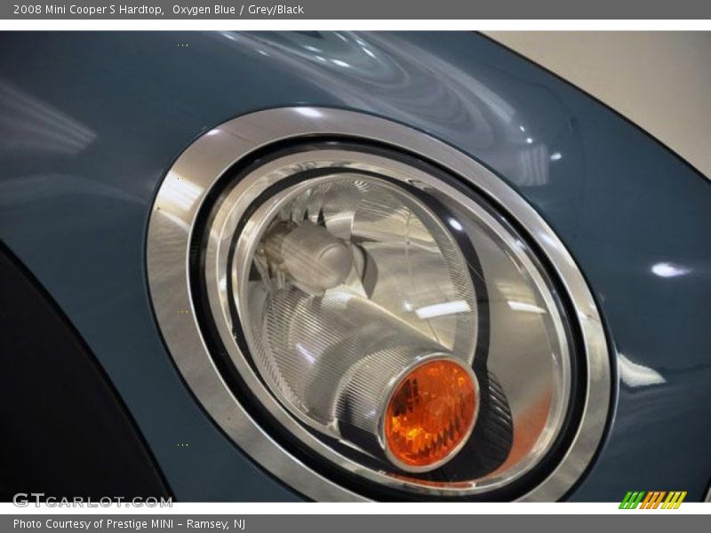 Oxygen Blue / Grey/Black 2008 Mini Cooper S Hardtop