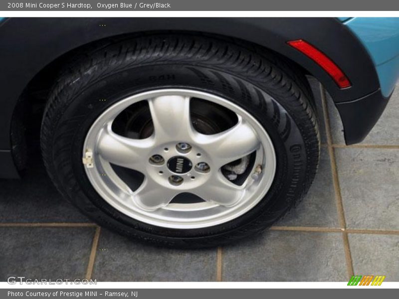 Oxygen Blue / Grey/Black 2008 Mini Cooper S Hardtop