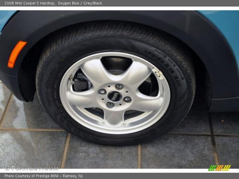 Oxygen Blue / Grey/Black 2008 Mini Cooper S Hardtop