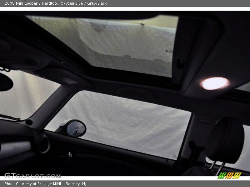 Oxygen Blue / Grey/Black 2008 Mini Cooper S Hardtop