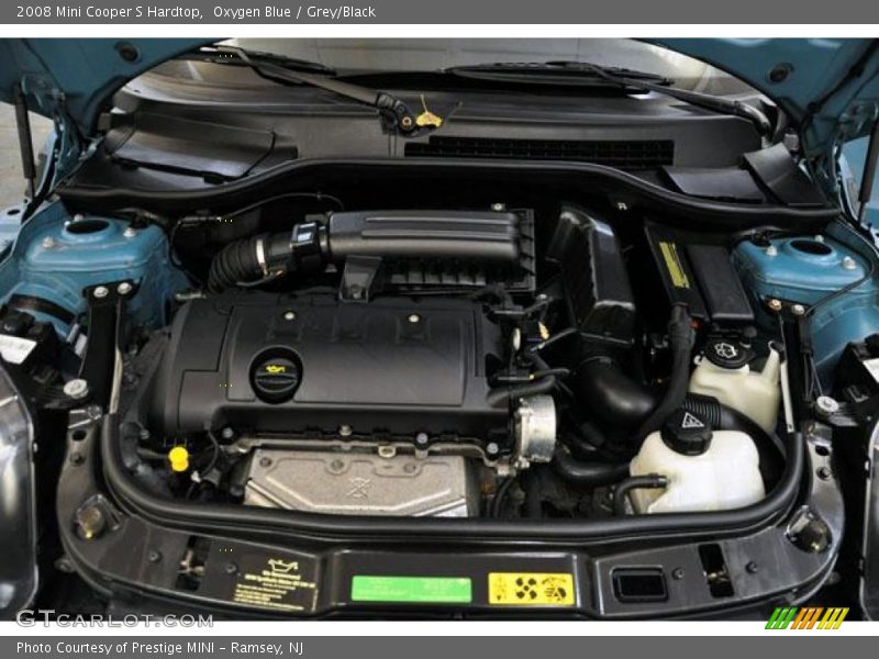 Oxygen Blue / Grey/Black 2008 Mini Cooper S Hardtop