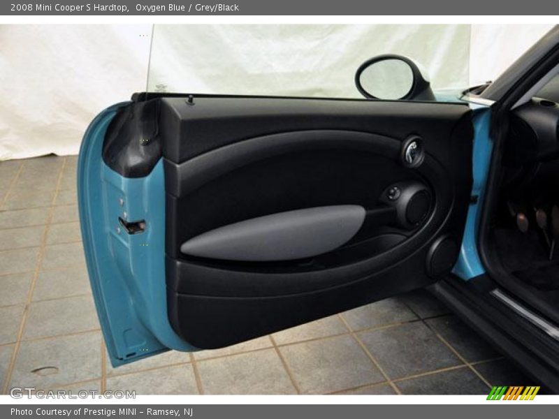 Oxygen Blue / Grey/Black 2008 Mini Cooper S Hardtop