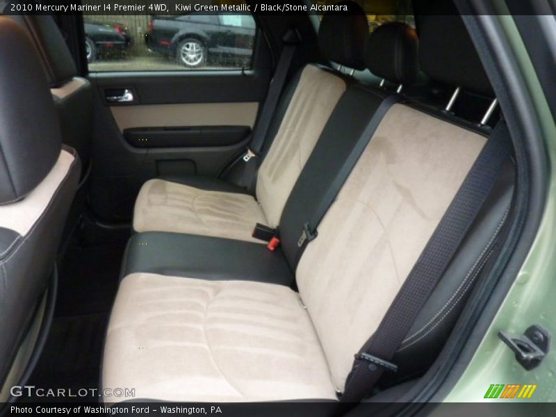  2010 Mariner I4 Premier 4WD Black/Stone Alcantara Interior