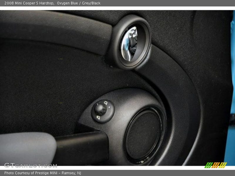 Oxygen Blue / Grey/Black 2008 Mini Cooper S Hardtop