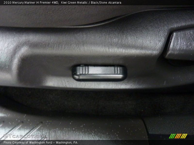 Kiwi Green Metallic / Black/Stone Alcantara 2010 Mercury Mariner I4 Premier 4WD