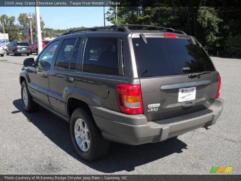 Taupe Frost Metallic / Taupe 2000 Jeep Grand Cherokee Laredo