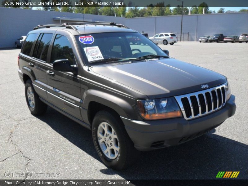 Taupe Frost Metallic / Taupe 2000 Jeep Grand Cherokee Laredo