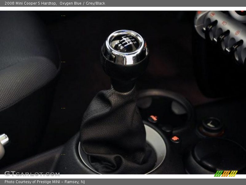 Oxygen Blue / Grey/Black 2008 Mini Cooper S Hardtop