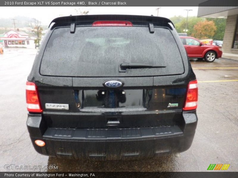 Black / Charcoal Black 2010 Ford Escape XLT V6 Sport Package 4WD