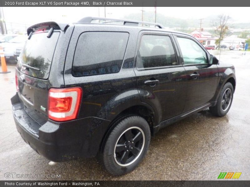 Black / Charcoal Black 2010 Ford Escape XLT V6 Sport Package 4WD