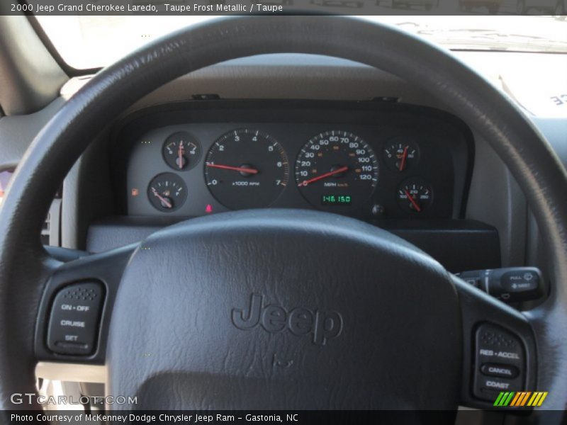 Taupe Frost Metallic / Taupe 2000 Jeep Grand Cherokee Laredo