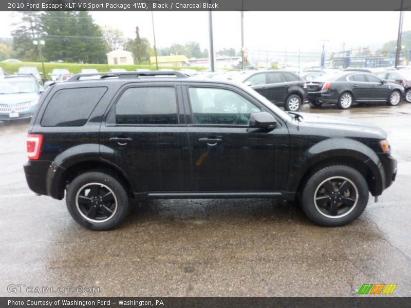Black / Charcoal Black 2010 Ford Escape XLT V6 Sport Package 4WD