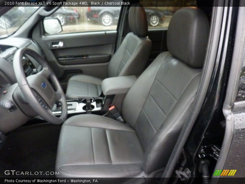 Black / Charcoal Black 2010 Ford Escape XLT V6 Sport Package 4WD