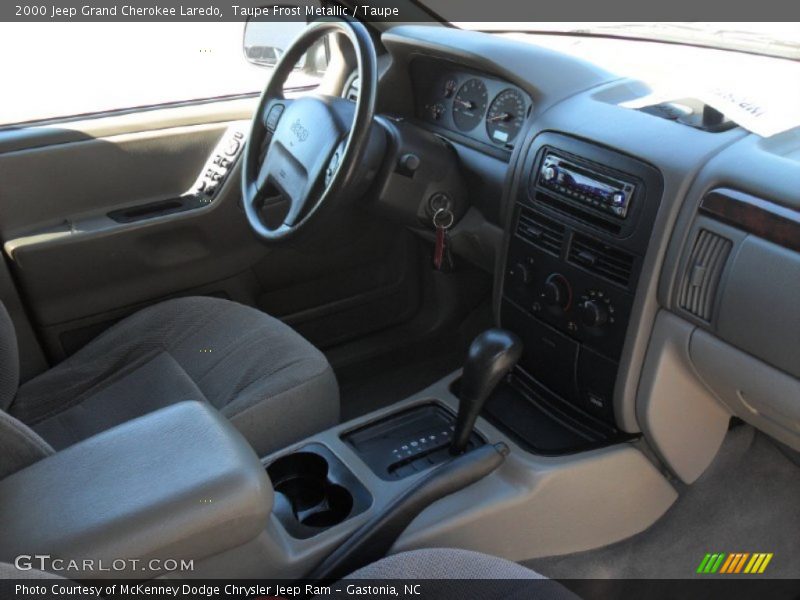Taupe Frost Metallic / Taupe 2000 Jeep Grand Cherokee Laredo