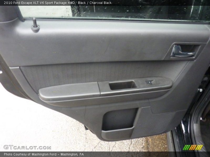 Black / Charcoal Black 2010 Ford Escape XLT V6 Sport Package 4WD