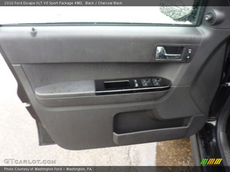Black / Charcoal Black 2010 Ford Escape XLT V6 Sport Package 4WD