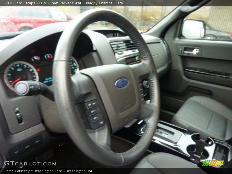 Black / Charcoal Black 2010 Ford Escape XLT V6 Sport Package 4WD