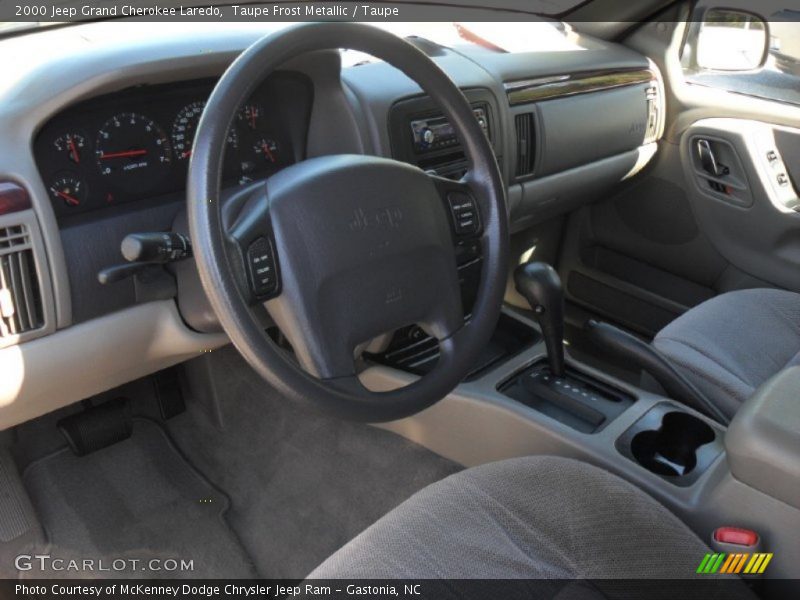 Taupe Frost Metallic / Taupe 2000 Jeep Grand Cherokee Laredo