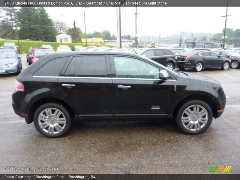 Black Clearcoat / Charcoal Black/Medium Light Stone 2008 Lincoln MKX Limited Edition AWD