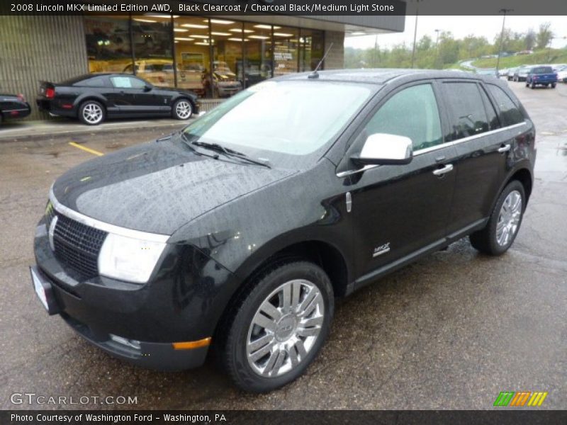 Black Clearcoat / Charcoal Black/Medium Light Stone 2008 Lincoln MKX Limited Edition AWD