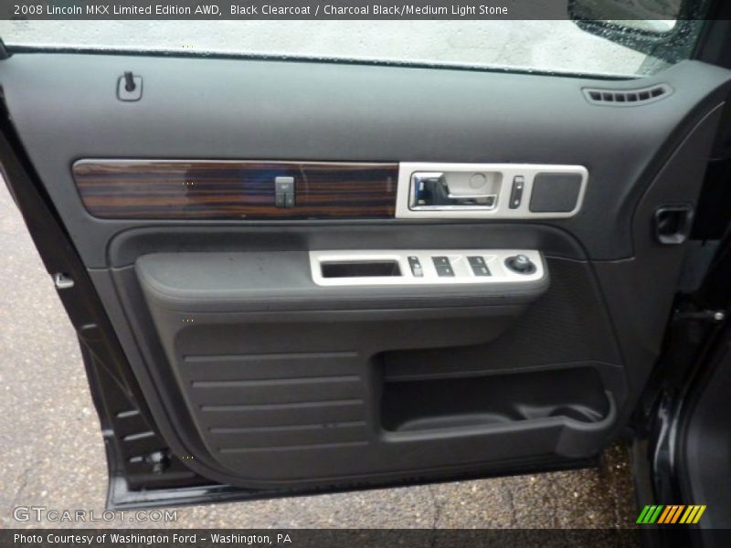 Black Clearcoat / Charcoal Black/Medium Light Stone 2008 Lincoln MKX Limited Edition AWD