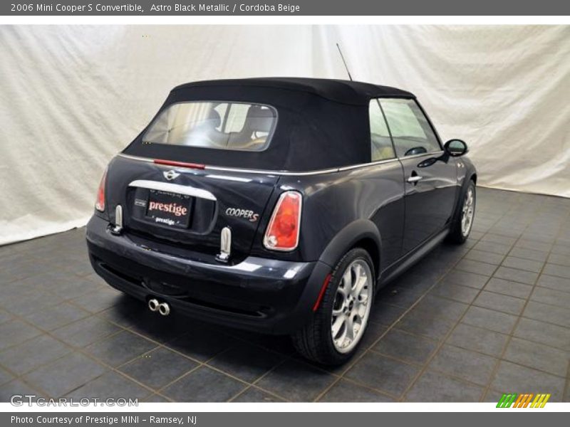 Astro Black Metallic / Cordoba Beige 2006 Mini Cooper S Convertible