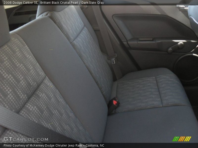 Brilliant Black Crystal Pearl / Dark Slate Gray 2008 Dodge Caliber SE