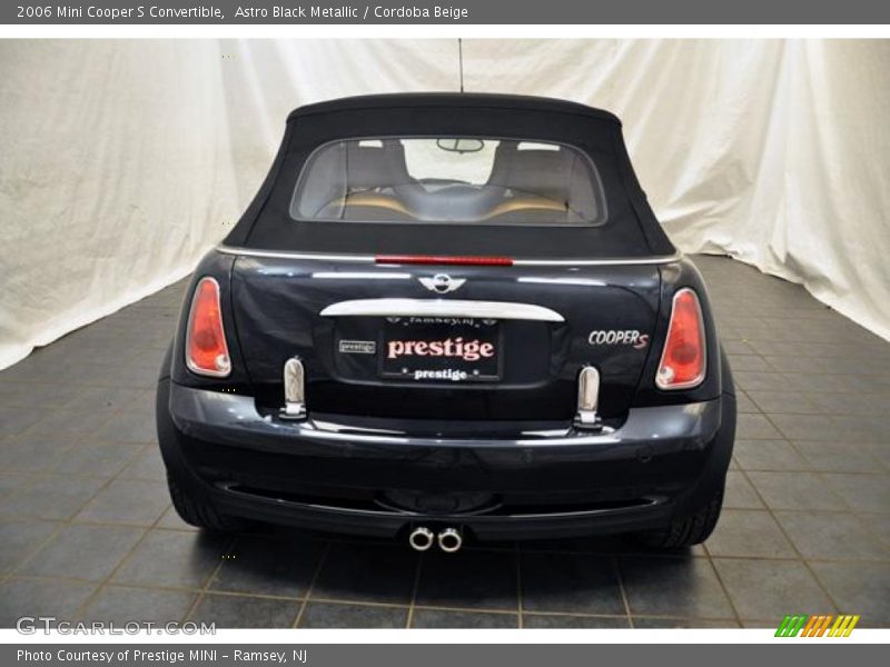 Astro Black Metallic / Cordoba Beige 2006 Mini Cooper S Convertible