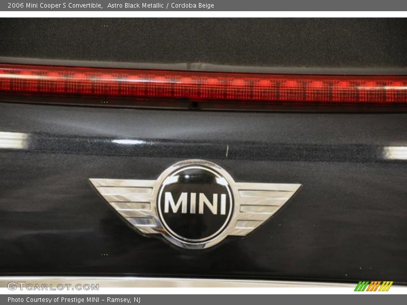 Astro Black Metallic / Cordoba Beige 2006 Mini Cooper S Convertible